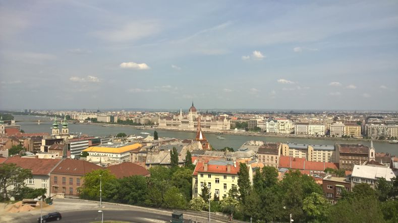 View of Parliament from Fishermen’s Bastion