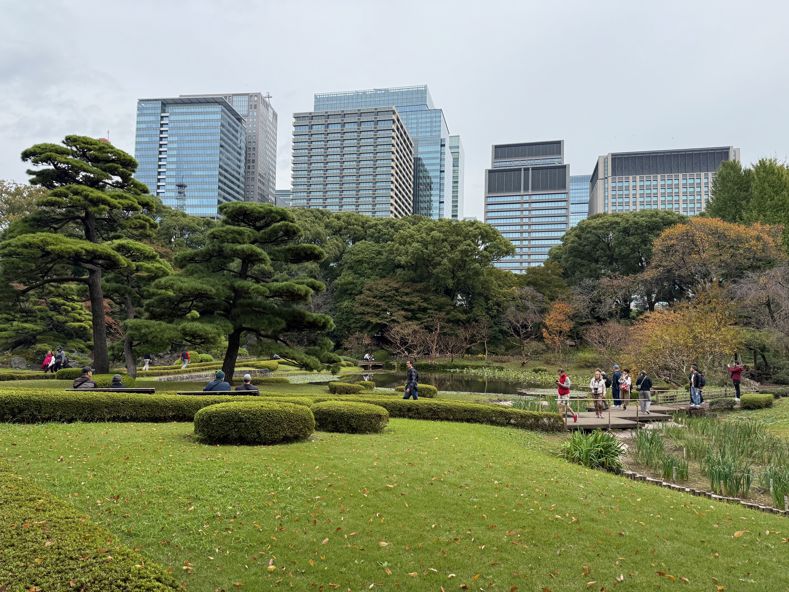 View from the Imperial Palace grounds