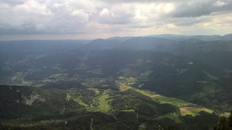 View from the Alps